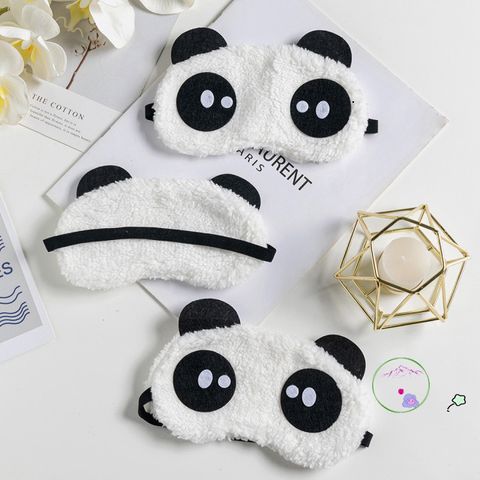 Mặt Nạ Ngủ Gấu Trúc Đáng Yêu - Mềm Mại, Thư Giãn, Phù Hợp Mọi Giới Tính, Dành Cho Du Lịch và Ngủ Ngon