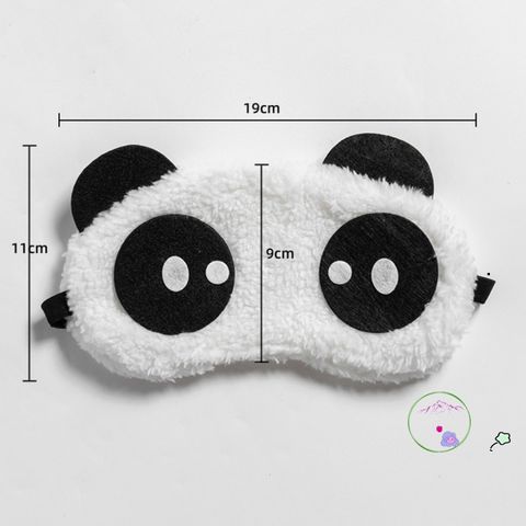 Mặt Nạ Ngủ Gấu Trúc Đáng Yêu - Mềm Mại, Thư Giãn, Phù Hợp Mọi Giới Tính, Dành Cho Du Lịch và Ngủ Ngon