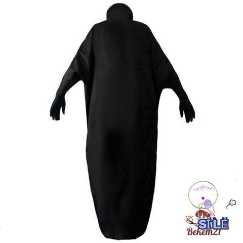 Bộ Đồ Vô Diện Cosplay - Áo Choàng Đen Kèm Mặt Nạ Tối Giản Độc Đáo Cho Người Lớn & Trẻ Em - Phù Hợp Mọi Dịp