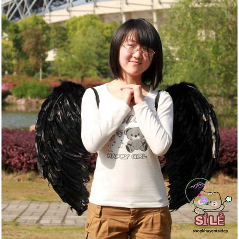 Cánh Thiên Thần Trắng và Ác Quỷ Đen - Bộ Đồ Cosplay Huyền Bí Đẹp Mắt, Chất Liệu Cao Cấp, Phù Hợp Cho Người Lớn và Trẻ Em