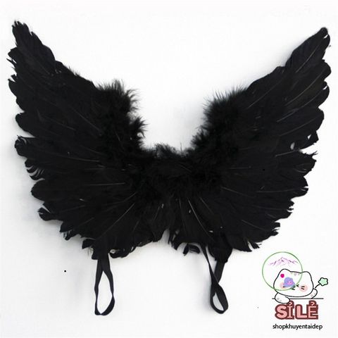 Cánh Thiên Thần Trắng và Ác Quỷ Đen - Bộ Đồ Cosplay Huyền Bí Đẹp Mắt, Chất Liệu Cao Cấp, Phù Hợp Cho Người Lớn và Trẻ Em