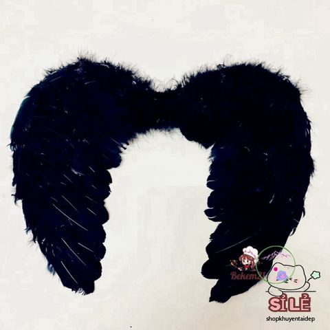 Cánh Thiên Thần Cosplay Đen và Trắng - Trang Phục Hóa Trang Lễ Hội, Đồ Dùng Biểu Diễn, Giao Hàng Nhanh Chóng!