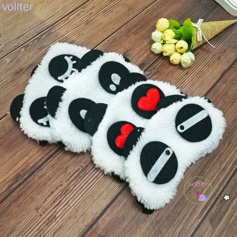 Mặt Nạ Ngủ Che Mắt Gấu Trúc Dễ Thương - Phụ Kiện Thời Trang Thư Giãn Du Lịch, Họa Tiết Độc Đáo Cho Giấc Ngủ Ngon