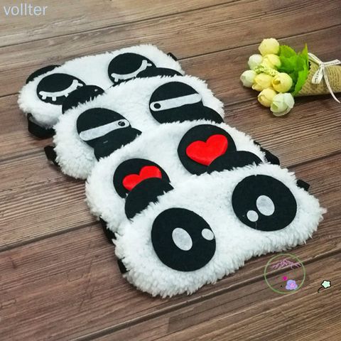 Mặt Nạ Ngủ Che Mắt Gấu Trúc Dễ Thương - Phụ Kiện Thời Trang Thư Giãn Du Lịch, Họa Tiết Độc Đáo Cho Giấc Ngủ Ngon