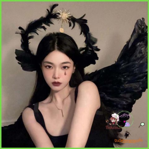 Gậy Bờm Hóa Trang Halloween - Cánh Ác Quỷ và Thiên Thần Cho Trẻ Em và Người Lớn - Phụ Kiện Tiệc & Biểu Diễn