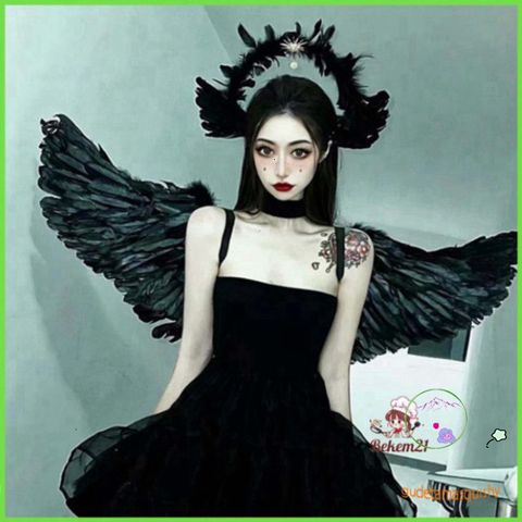 Gậy Bờm Hóa Trang Halloween - Cánh Ác Quỷ và Thiên Thần Cho Trẻ Em và Người Lớn - Phụ Kiện Tiệc & Biểu Diễn