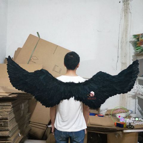 Cánh Thiên Thần Trắng & Cánh Ác Quỷ Đen - Phụ Kiện Hóa Trang Cosplay Halloween Cho Trẻ Em & Người Lớn, Đồ Chơi Tiệc Tùng