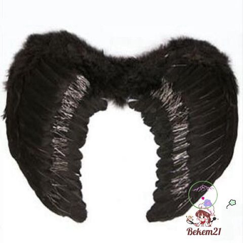 Cánh Thiên Thần Trắng & Cánh Ác Quỷ Đen - Phụ Kiện Hóa Trang Cosplay Halloween Cho Trẻ Em & Người Lớn, Đồ Chơi Tiệc Tùng