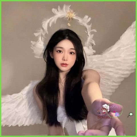 Cánh Đen Quỷ và Cánh Thiên Thần - Phụ Kiện Hóa Trang Halloween Thời Trang Cho Trẻ Em và Người Lớn