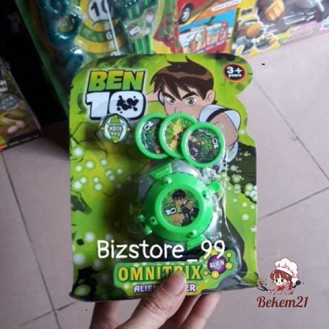 Đồng hồ đeo tay Ben 10 siêu ngầu cho bé - Đồ chơi thẻ bài mô phỏng điện thoại Ben 10, an toàn và thú vị cho trẻ em
