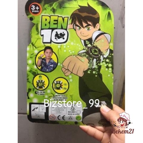 Đồng hồ đeo tay Ben 10 siêu ngầu cho bé - Đồ chơi thẻ bài mô phỏng điện thoại Ben 10, an toàn và thú vị cho trẻ em