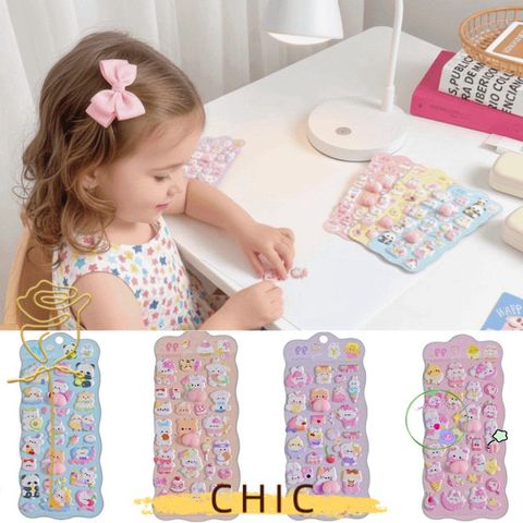 Hình Dán Động Vật Ngộ Nghĩnh Mềm Mại - Trang Trí Cốc Nước DIY Dễ Thương Cho Trẻ Em - Quà Tặng Độc Đáo Thủ Công Mỹ Nghệ