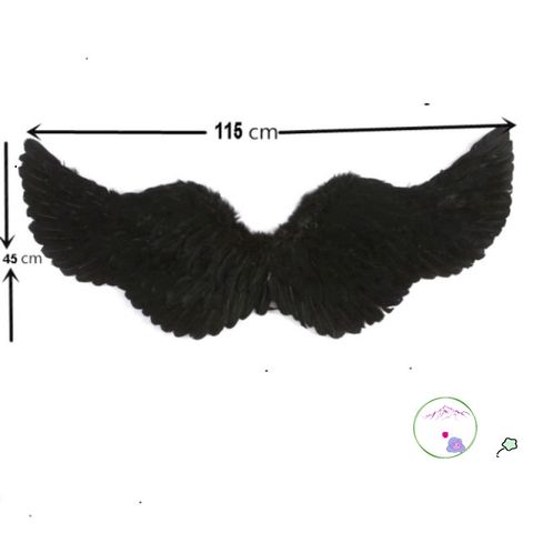 Cánh Thiên Thần Đen Cosplay - Bộ Cánh Ác Quỷ Màu Trắng Cho Trẻ Em & Người Lớn - Phụ Kiện Hóa Trang Độc Đáo