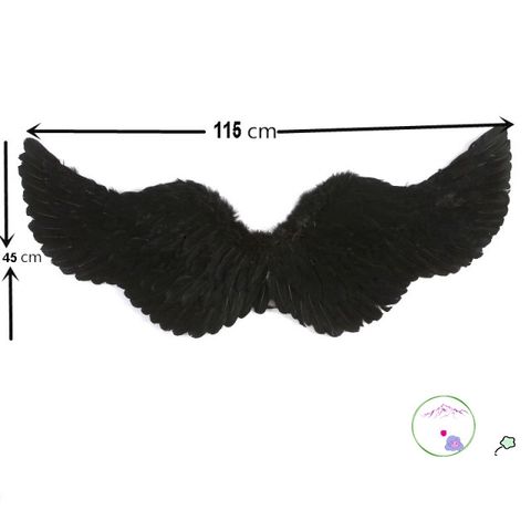 Cánh Thiên Thần Cosplay Trắng - Đôi Cánh Ác Quỷ Đen Hóa Trang Đẹp Cho Trẻ Em Và Người Lớn - Phụ Kiện Tiệc Tùng