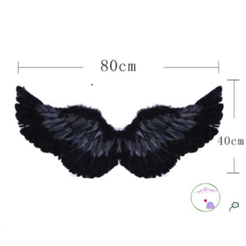 Cánh Ác Quỷ Đen và Thiên Thần Trắng - Bộ Cosplay Độc Đáo Cho Trẻ Em và Người Lớn, Thời Trang Hóa Trang Tiệc Tùng