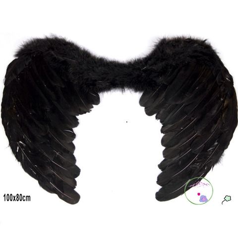 Cánh Thiên Thần Cosplay Đen Trắng - Bộ Phụ Kiện Dự Tiệc Ấn Tượng Cho Trẻ Em & Người Lớn