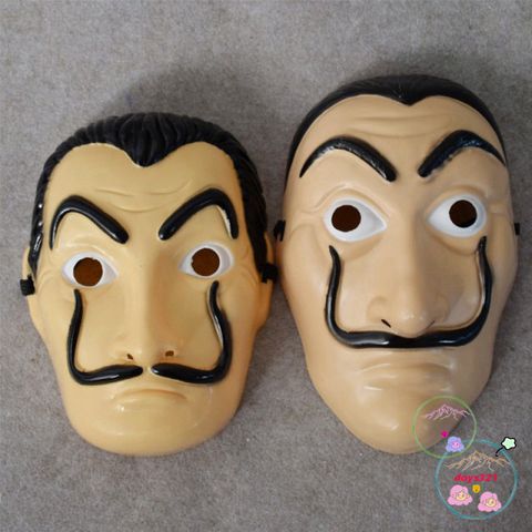 Mặt nạ Queen Salvador Dali Money Heist - Phụ kiện Halloween độc đáo cho hóa trang, phù hợp mọi dịp lễ