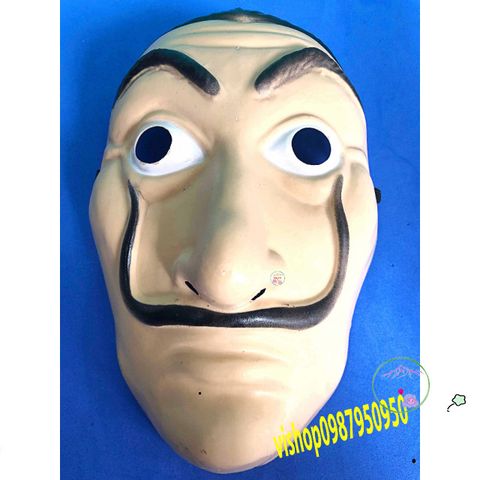 Mặt nạ Queen Salvador Dali Money Heist - Phụ kiện Halloween độc đáo cho hóa trang, phù hợp mọi dịp lễ