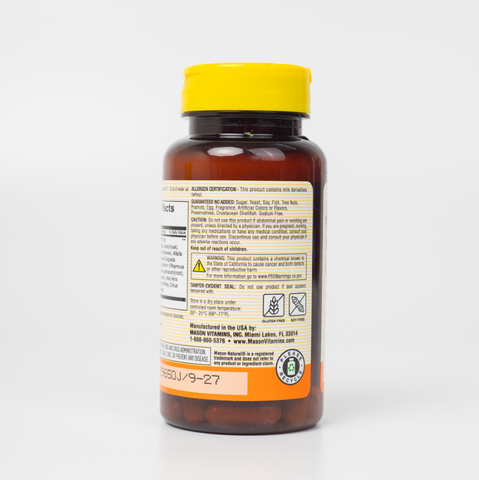 Viên Uống Thải Độc Đại Tràng Mason Natural Herbal Colon Cleanser - Hỗ Trợ Tiêu Hóa Khỏe Mạnh, Sản Phẩm Chính Hãng Mỹ