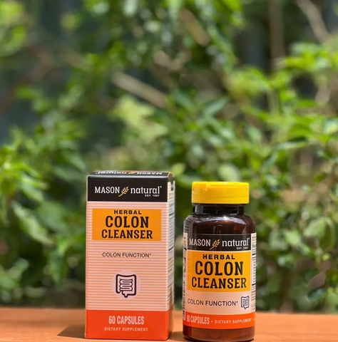 Viên Uống Thải Độc Đại Tràng Mason Natural Herbal Colon Cleanser - Hỗ Trợ Tiêu Hóa Khỏe Mạnh, Sản Phẩm Chính Hãng Mỹ