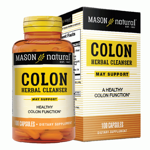 Viên Uống Thải Độc Đại Tràng Mason Natural Herbal Colon Cleanser - Hỗ Trợ Tiêu Hóa Khỏe Mạnh, Sản Phẩm Chính Hãng Mỹ