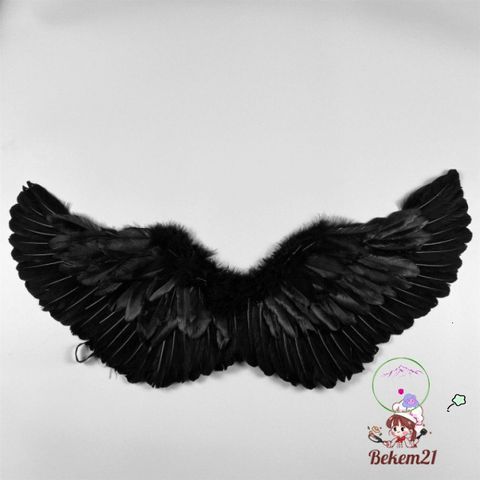 Cánh Thiên Thần Cosplay Đen, Đỏ, Trắng, Hồng - Phụ Kiện Hóa Trang Cho Trẻ Em, Lễ Hội, Chụp Ảnh