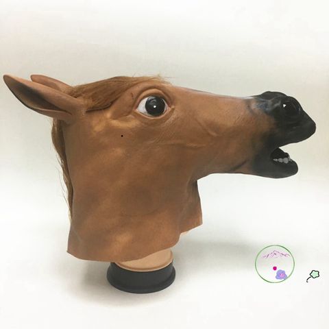 Mặt Nạ Cosplay Hóa Trang Hình Ngựa và Đầu Trâu - Phụ Kiện Halloween Thú Vị Cho Bữa Tiệc và Sự Kiện Nhập Vai
