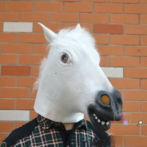 Mặt Nạ Cosplay Hóa Trang Hình Ngựa và Đầu Trâu - Phụ Kiện Halloween Thú Vị Cho Bữa Tiệc và Sự Kiện Nhập Vai