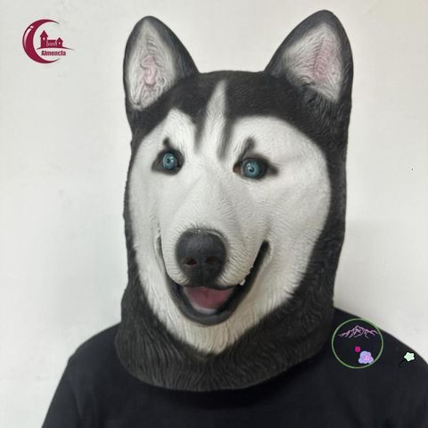 Mặt Nạ Hóa Trang Chó - Đạo Cụ Cosplay Halloween Độc Đáo Cho Thú Cưng - Phụ Kiện Tiệc Tùng Hóa Trang