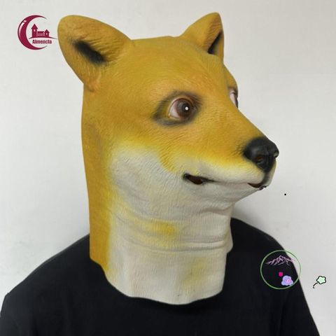 Mặt Nạ Hóa Trang Chó - Đạo Cụ Cosplay Halloween Độc Đáo Cho Thú Cưng - Phụ Kiện Tiệc Tùng Hóa Trang