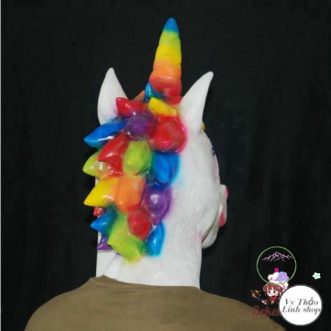 Mặt Nạ Ngựa Một Sừng BoJack Horseman - Phụ Kiện Cosplay Halloween Độc Đáo Cho Mọi Lứa Tuổi, Chất Liệu Latex Cao Cấp