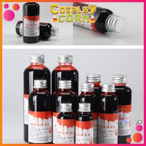 Chai máu giả 5ml cho Halloween - An toàn, dễ sử dụng, phù hợp hóa trang chất lượng từ Corn.Cosplay