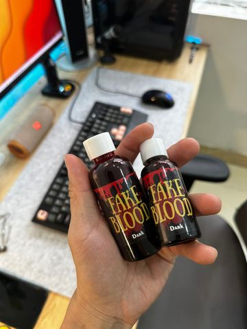 Máu Giả Hóa Trang Halloween Dạng Tia - Sản Phẩm 10ml/30ml/60ml Để Tạo Hiệu Ứng Đặc Biệt Cho Buổi Tiệc Và Trình Diễn Nghệ Thuật