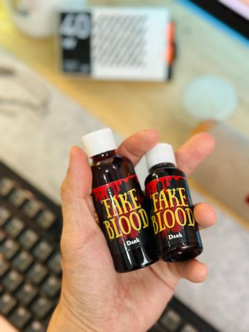 Máu Giả Hóa Trang Halloween Dạng Tia - Sản Phẩm 10ml/30ml/60ml Để Tạo Hiệu Ứng Đặc Biệt Cho Buổi Tiệc Và Trình Diễn Nghệ Thuật