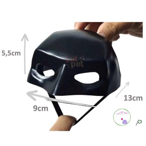 Mặt Nạ Hóa Trang Batman Cho Thú Cưng - Đồ Trang Sức Dễ Thương Cho Chó Mèo - Cosplay, Halloween, Chụp Ảnh