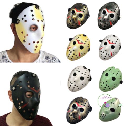 Mặt nạ Halloween Jason vs Freddy Cosplay - Độc đáo cho tiệc hóa trang và lễ hội, chất liệu PVC bền nhẹ, thoải mái sử dụng.
