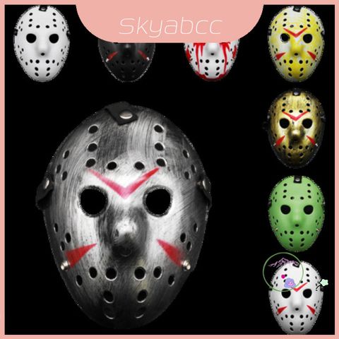 Mặt nạ Halloween Jason VS Freddy - Khẩu trang PVC Cosplay Nhập vai cho Tiệc Hóa trang và Lễ hội Kinh dị