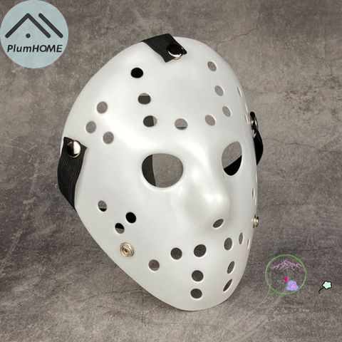 Mặt nạ Halloween Jason Trắng - Mặt nạ kinh dị Freddie cho lễ hội và hóa trang, trang trí Halloween độc đáo