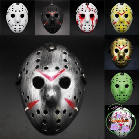 Mặt Nạ Jason Horror - Phụ Kiện Hóa Trang Kinh Dị Cho Halloween 2024, Nhân Vật Phim Kinh Dị Nổi Tiếng