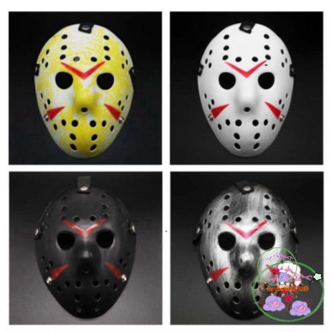 Mặt Nạ Jason Horror - Phụ Kiện Hóa Trang Kinh Dị Cho Halloween 2024, Nhân Vật Phim Kinh Dị Nổi Tiếng