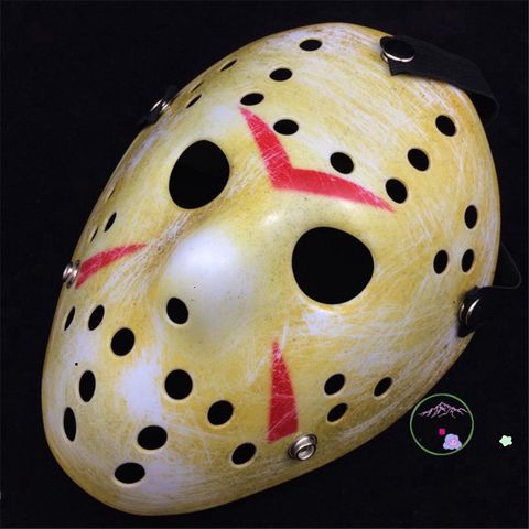 Mặt Nạ Khúc Côn Cầu Jason Voorhees - Phụ Kiện Halloween Kinh Dị Hoá Trang Cho Bữa Tiệc Cosplay, Độc Đáo, Thú Vị