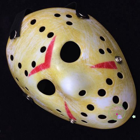 Mặt Nạ Khúc Côn Cầu Jason Voorhees - Phụ Kiện Halloween Kinh Dị Hoá Trang Cho Bữa Tiệc Cosplay, Độc Đáo, Thú Vị