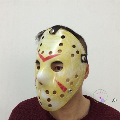 Mặt Nạ Khúc Côn Cầu Jason Voorhees - Phụ Kiện Halloween Kinh Dị Hoá Trang Cho Bữa Tiệc Cosplay, Độc Đáo, Thú Vị