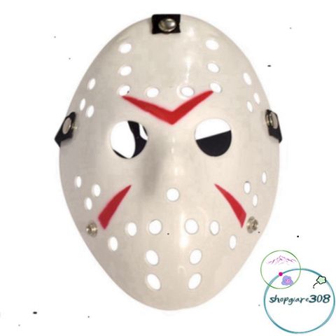 Mặt Nạ Halloween Jason Voorhees Bằng Nhựa - Phụ Kiện Hóa Trang Độc Đáo Cho Tiệc Tùng Và Sự Kiện Cosplay