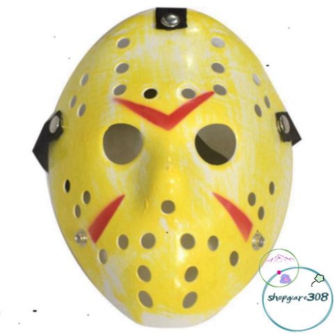 Mặt Nạ Halloween Jason Voorhees Bằng Nhựa - Phụ Kiện Hóa Trang Độc Đáo Cho Tiệc Tùng Và Sự Kiện Cosplay