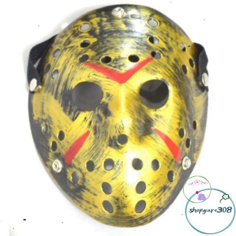 Mặt Nạ Halloween Jason Voorhees Bằng Nhựa - Phụ Kiện Hóa Trang Độc Đáo Cho Tiệc Tùng Và Sự Kiện Cosplay