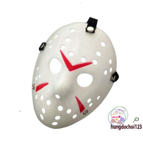 Mặt Nạ Hóa Trang Jason Voorhees Nhựa - Phụ Kiện Halloween Unisex Cho Người yêu Phim Kinh Dị