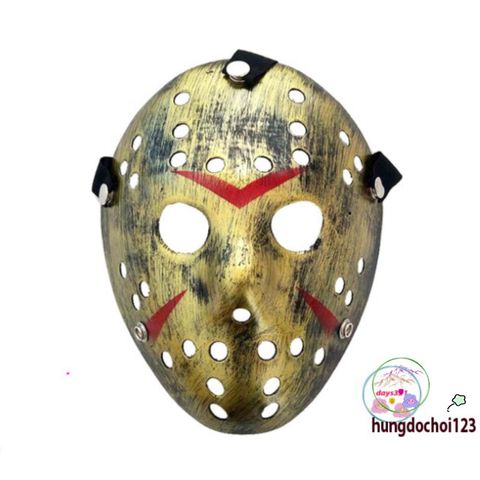 Mặt Nạ Hóa Trang Jason Voorhees Nhựa - Phụ Kiện Halloween Unisex Cho Người yêu Phim Kinh Dị