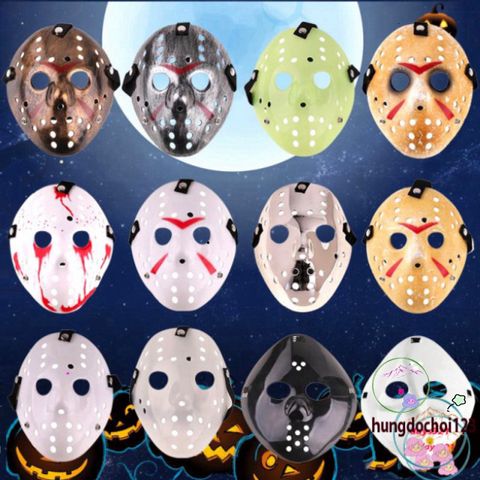 Mặt Nạ Hóa Trang Jason Voorhees - Độc Đáo Cho Ngày Halloween, Kinh Dị, Tiệc Hóa Trang, Quà Tặng Fan Phim