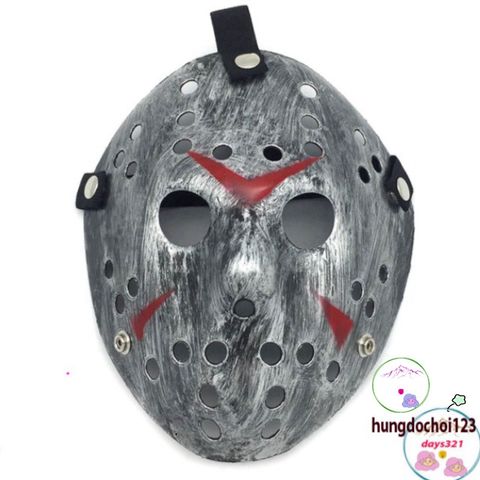 Mặt Nạ Hóa Trang Jason Voorhees - Độc Đáo Cho Ngày Halloween, Kinh Dị, Tiệc Hóa Trang, Quà Tặng Fan Phim